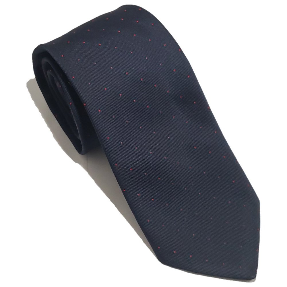 Men's Tie Dark Blue Red